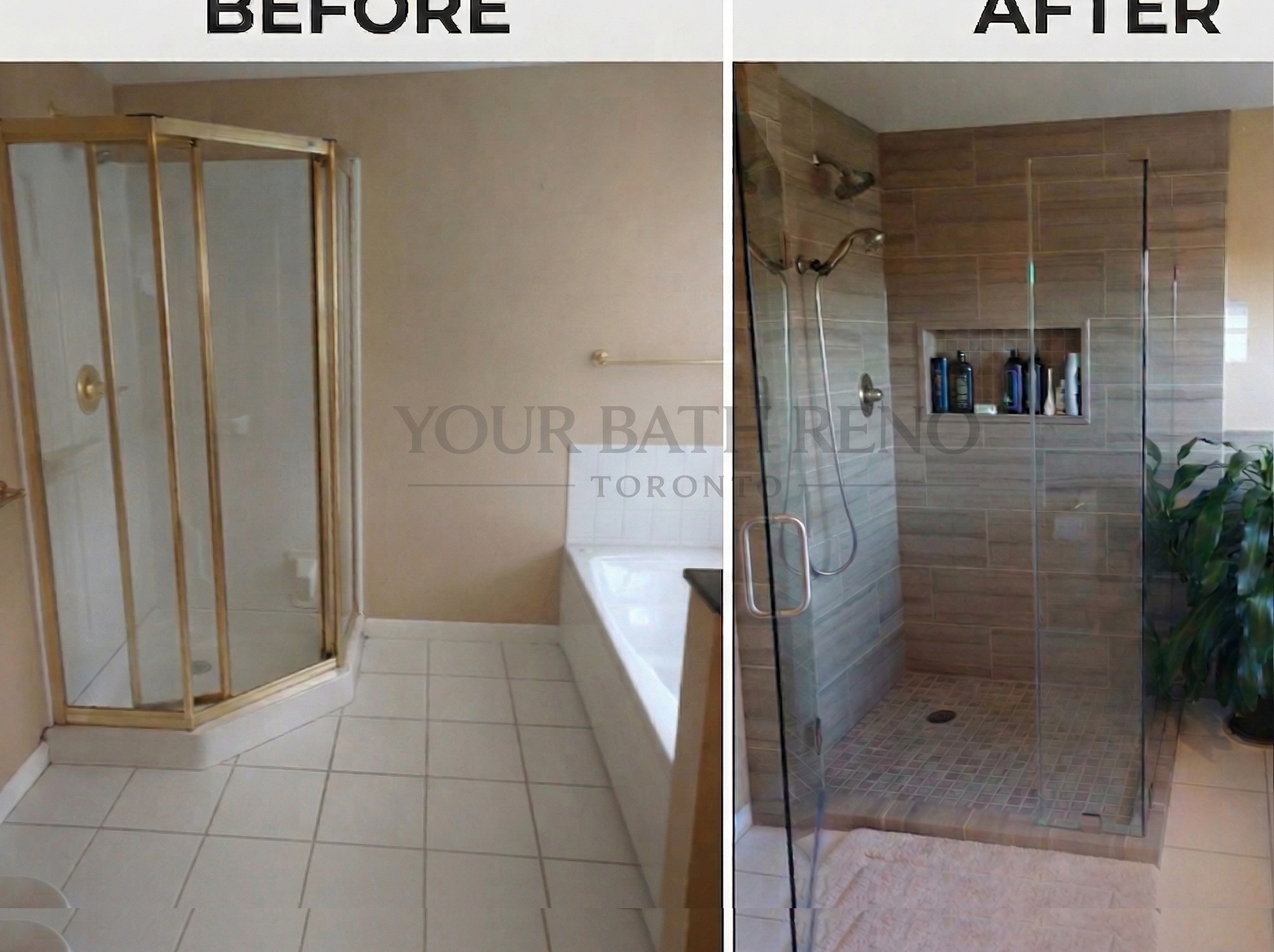 Bathroom transformation